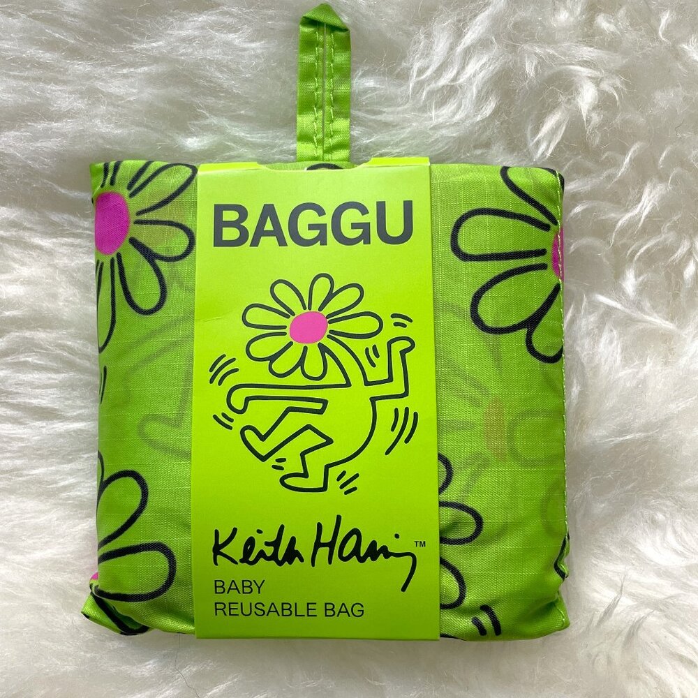 NWT Baby Baggu - Keith Haring Flower